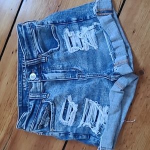 American Eagle Next Level Stretch Jean shorts, size 4